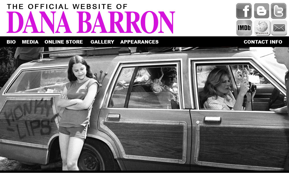 The Official Website of Dana Barron. 